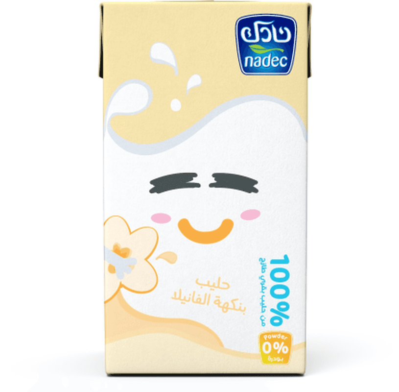 نادك حليب فانيلا125مل