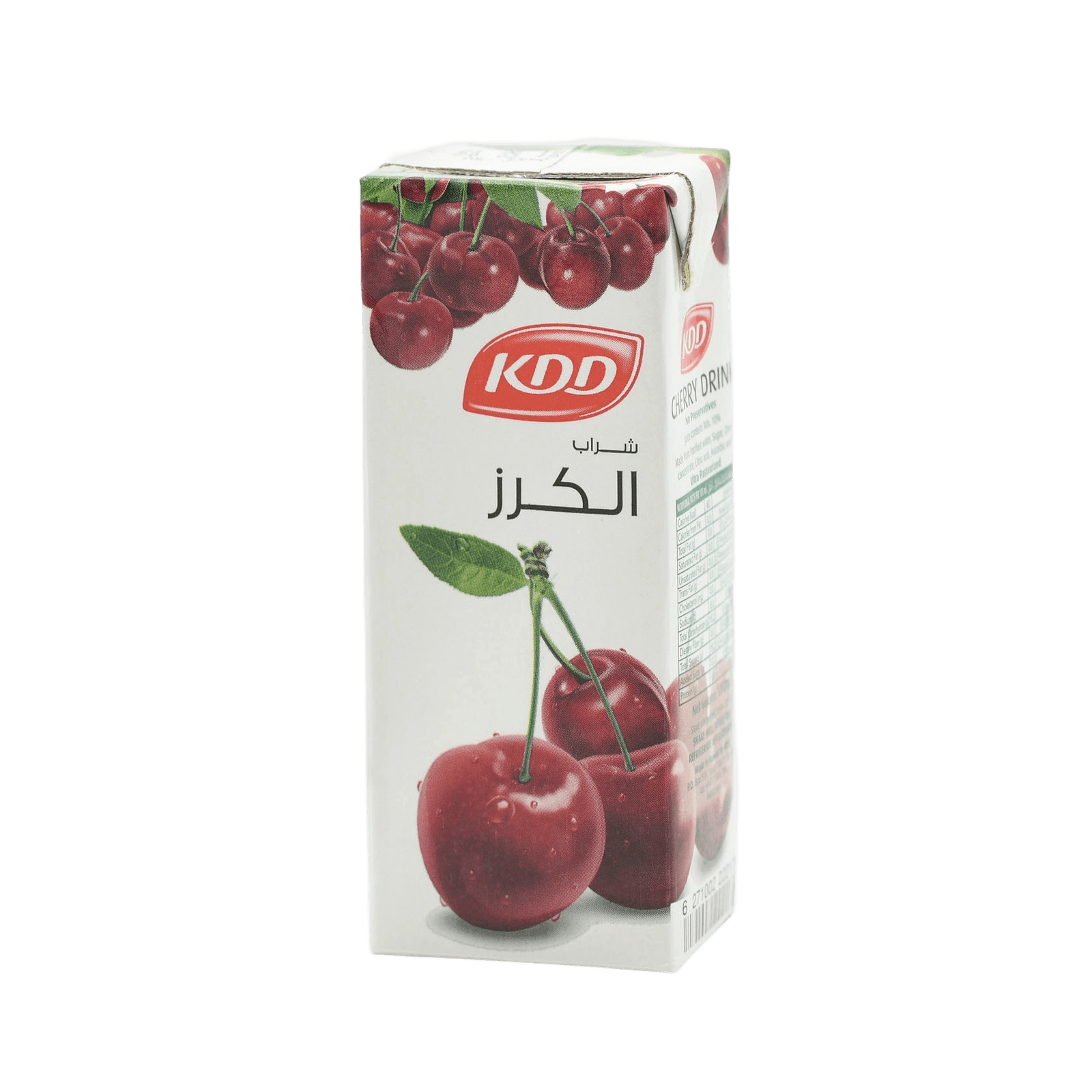 كي دي دي عصير كرز مع العنب الابيض 180مل