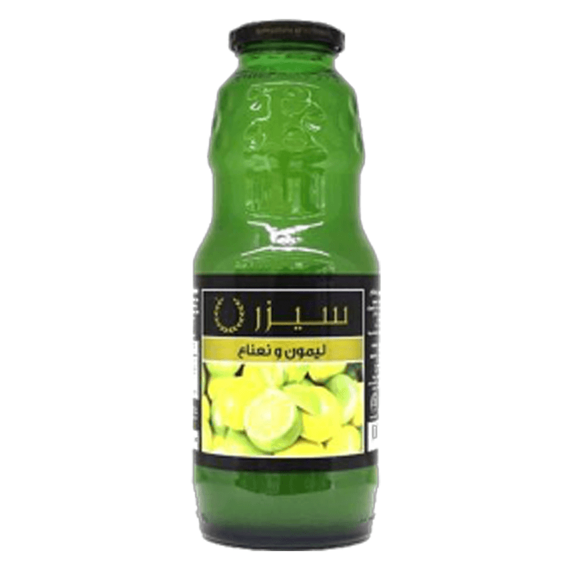 سيزر عصير  ليمون ونعناع 1لتر