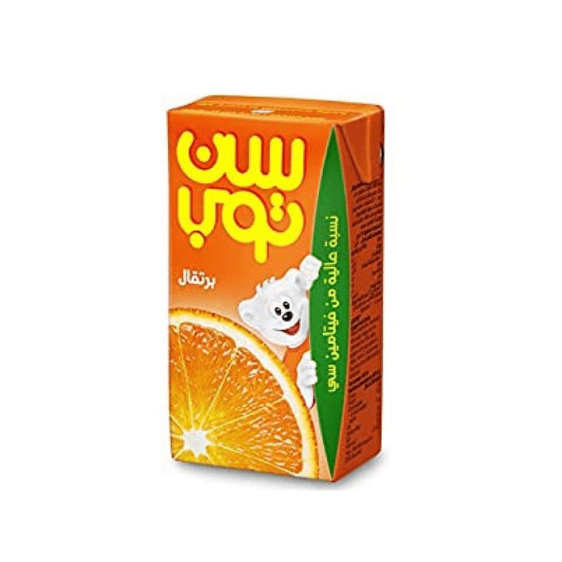 سن توب شراب البرتقال 125مل