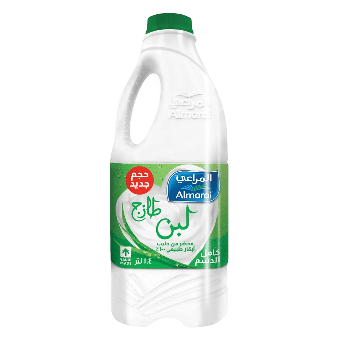 المراعي لبن كامل الدسم 1.4لتر