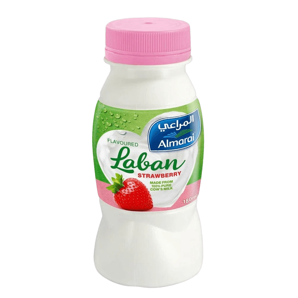 المراعي لبن بنكهه الفراوله 180مل