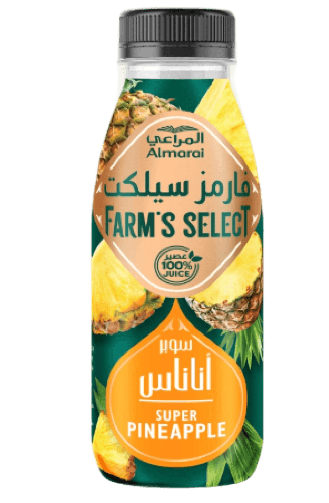 المراعي فارمز سيكلت اناناس 250مل