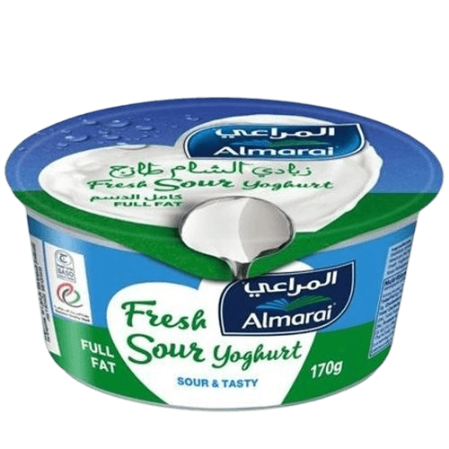 المراعي زبادي الشام كامل الدسم 170جم