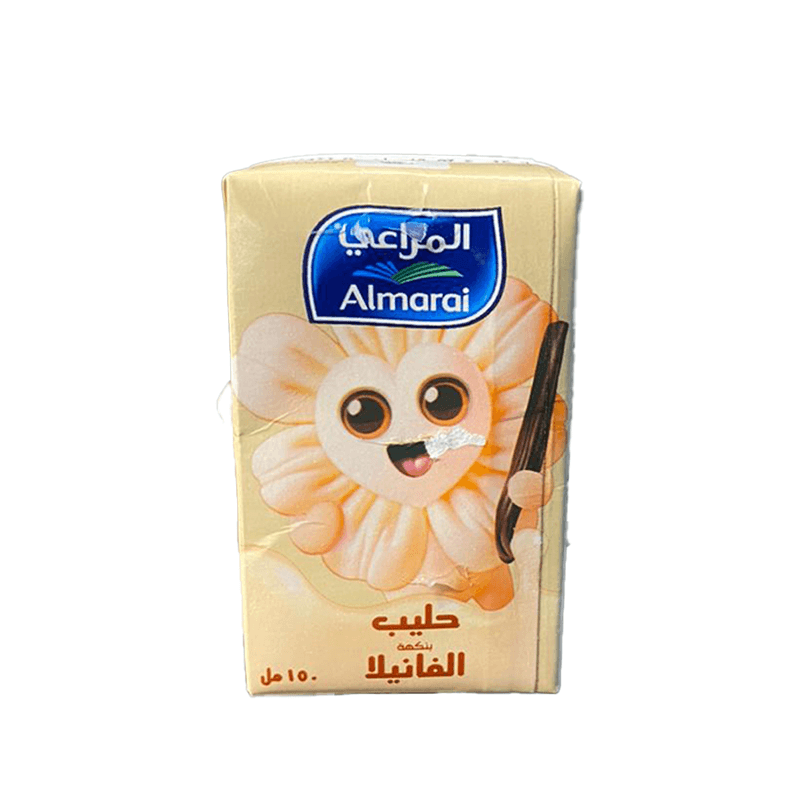 المراعي حليب طويل الاجل بنكهة الفانيلا 150مل