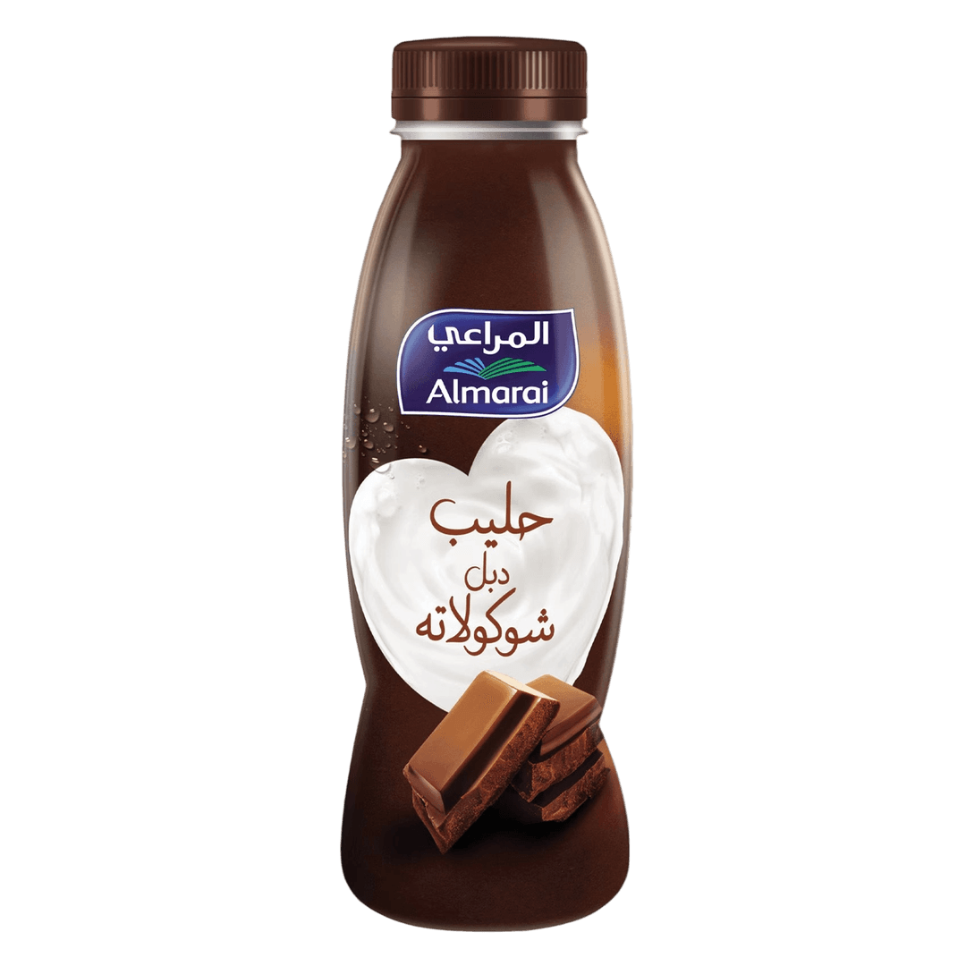 المراعي حليب طازج دبل شوكلا 360مل