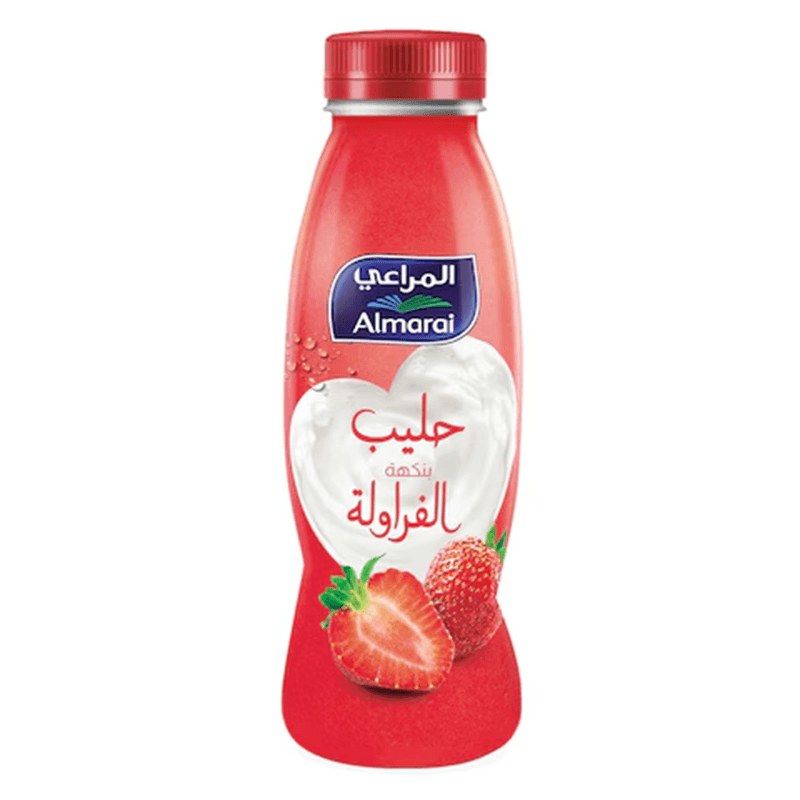 المراعي حليب طازج بريميوم فراوله 360مل