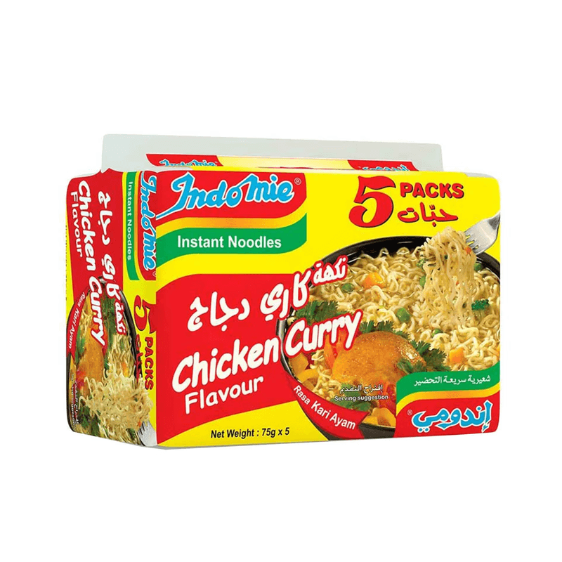 اندوي نكهة كاري دجاج 75جم شدة *5