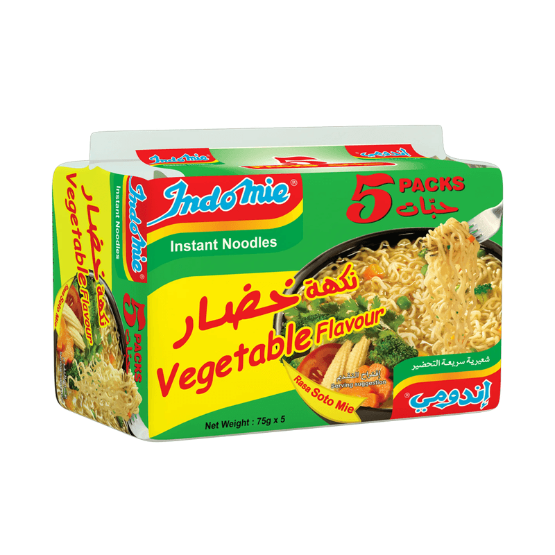 اندوي نكهة خضار  75جم شدة *5