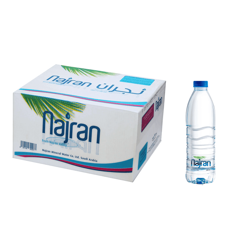 مياه نجران 600مل كرتون *24