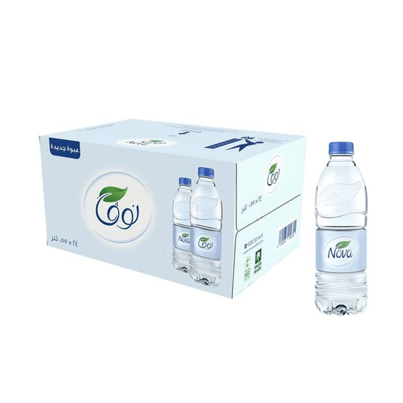 مياه نوفا  550مل كرتون *24