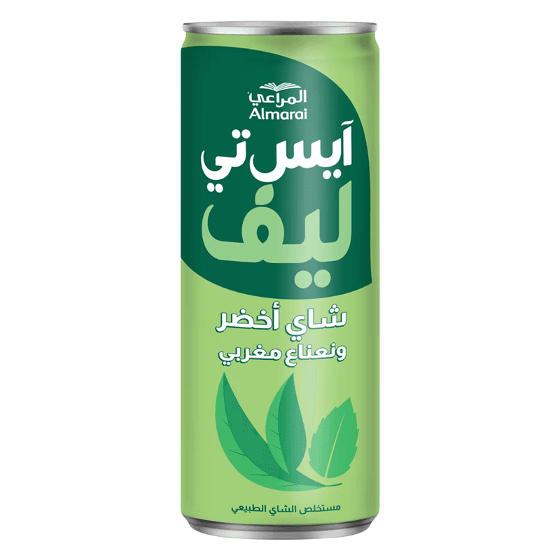 المراعي ايس ليف  شاي اخضر ونعناع مغربي 240مل