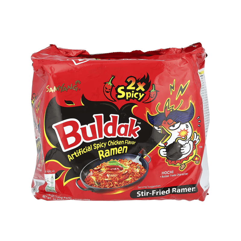 اندومي سماينج بولداك بنكهة الدجاج الحار 140جم شدة *5