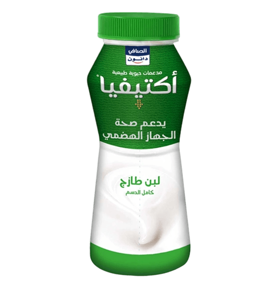 الصافي اكتيفيا لبن  طازج كامل الدسم 180مل