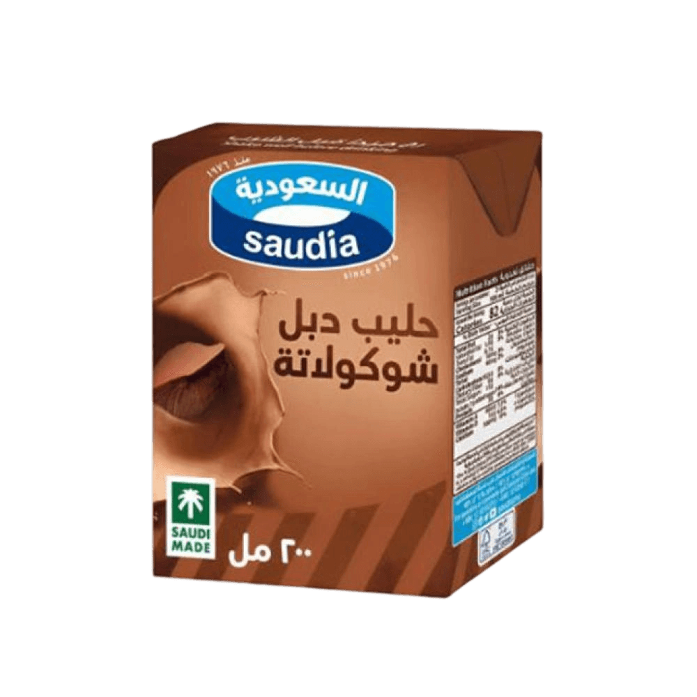السعوديه حلب دبل الشوكلاته 200مل