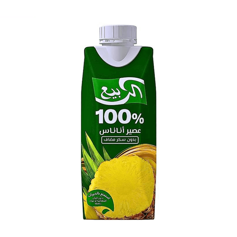 الربيع عصبر اناناس 185مل