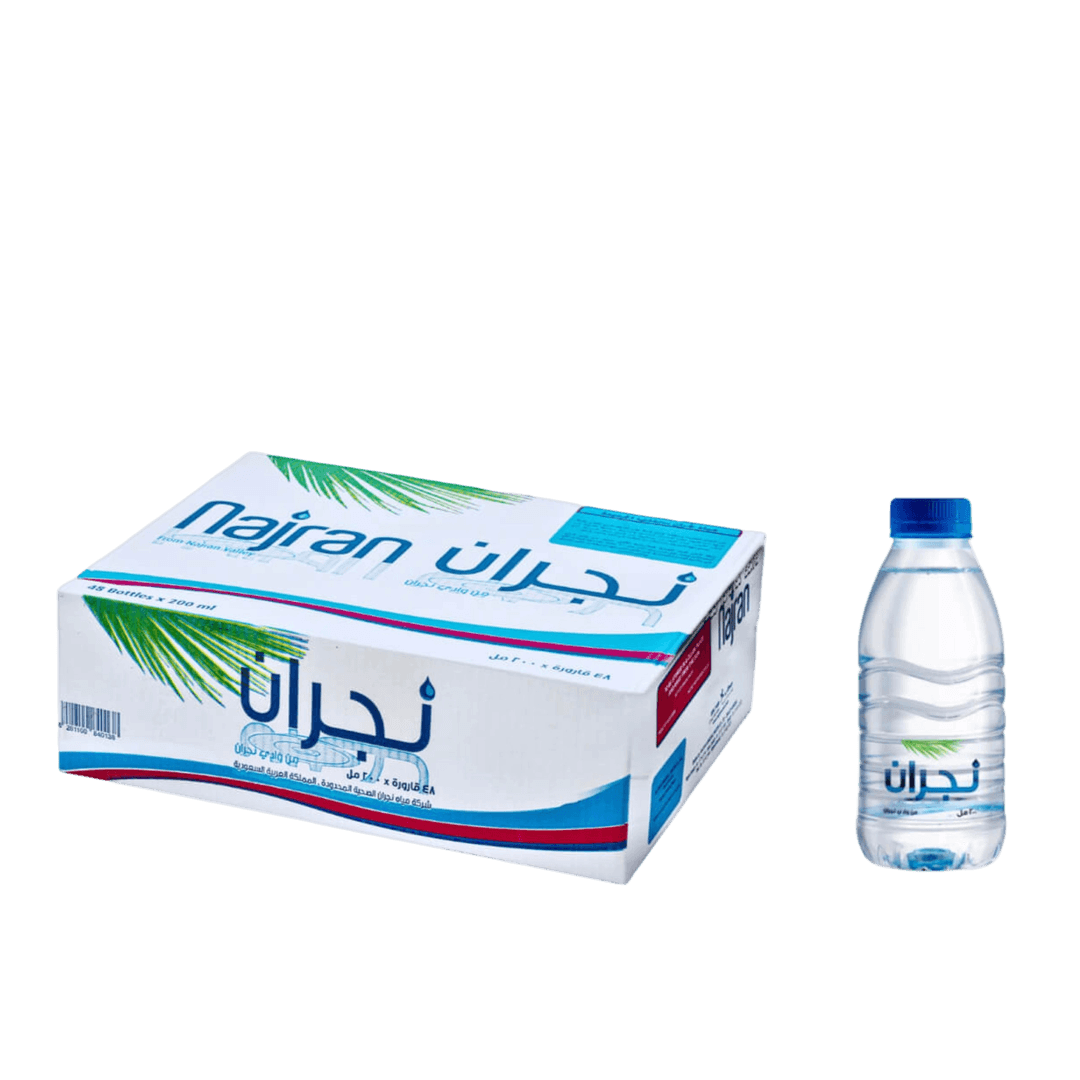 مياه نجران200مل كرتون *48حبة