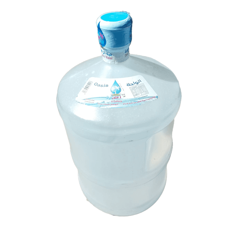 مياه الواحة ابيض 4 جالون