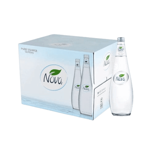 ماء نوفا زجاج 750مل