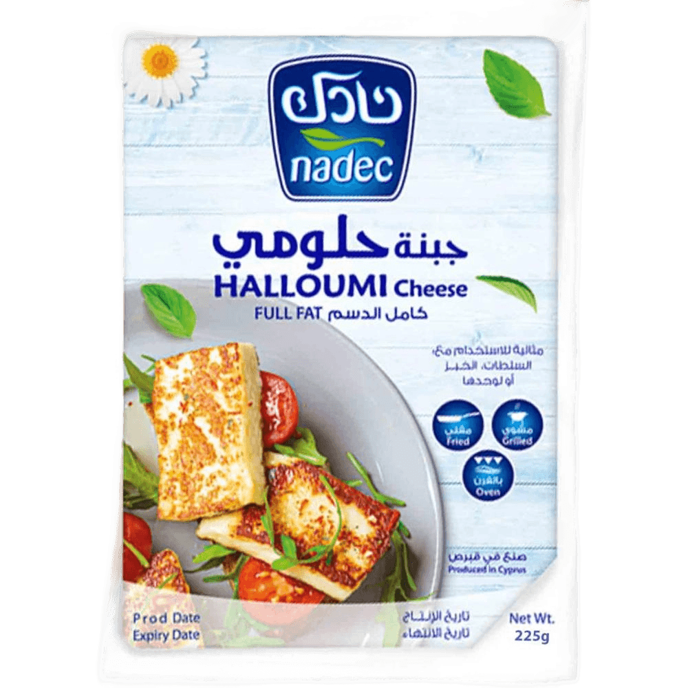 جبنة نادك  حلومي كامل الدسم 225جم