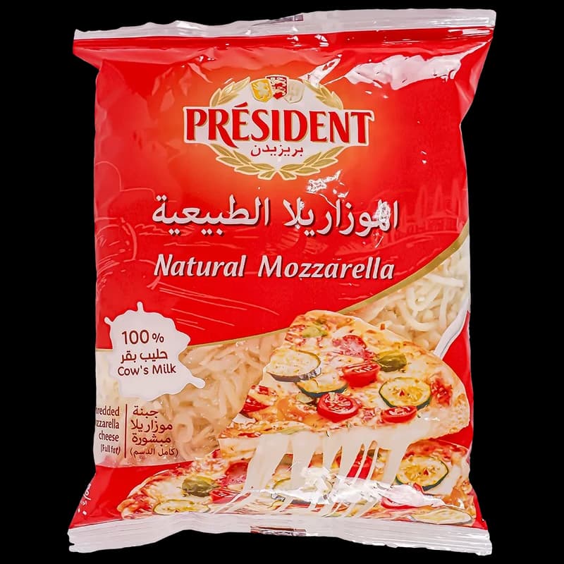 جبن موزريلا مبشور بريزيد 200جم