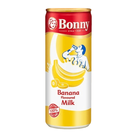 بوني حليب بنكهة الموز 250مل