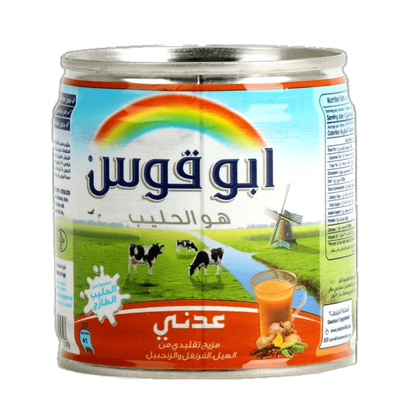 حليب ابو قوس مبخر عدني 170جم