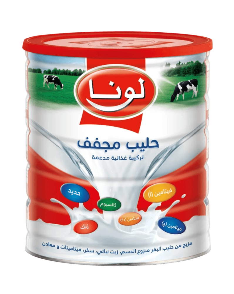 لونا حليب مجفف 2500جم