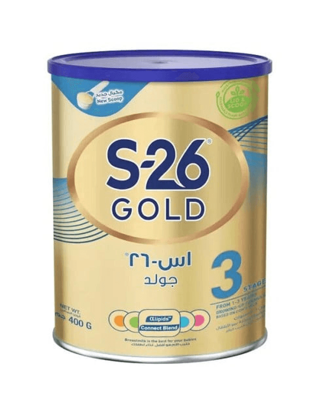 حليب اس26بروجرس 400جم رقم 3(علبه)