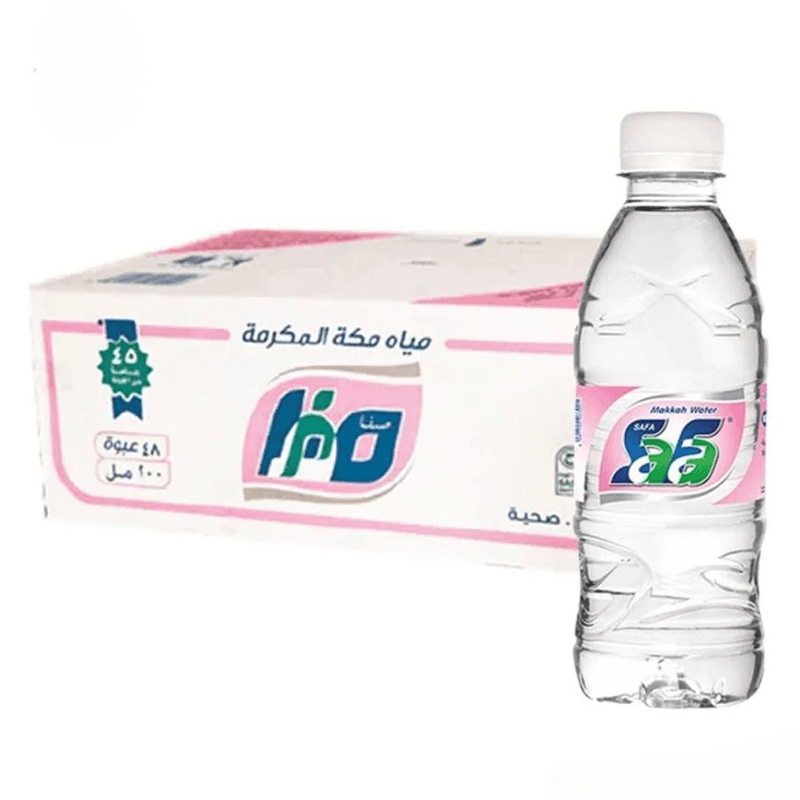 مياه صفاء مكه 200مل كرتون*48حبة