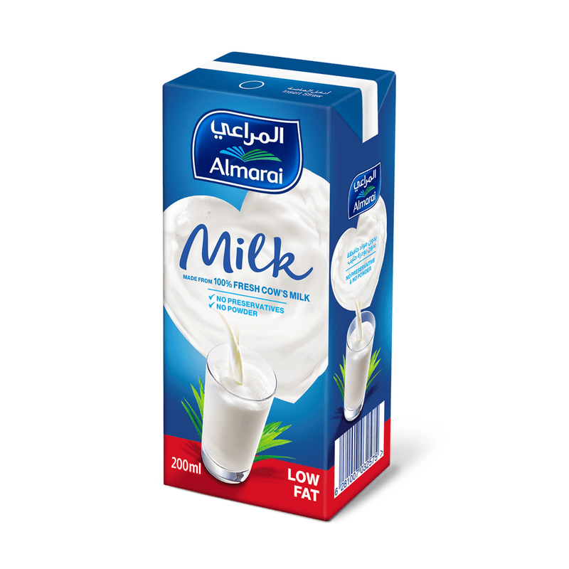 المراعي حليب قليل الدسم 200مل فيتامين