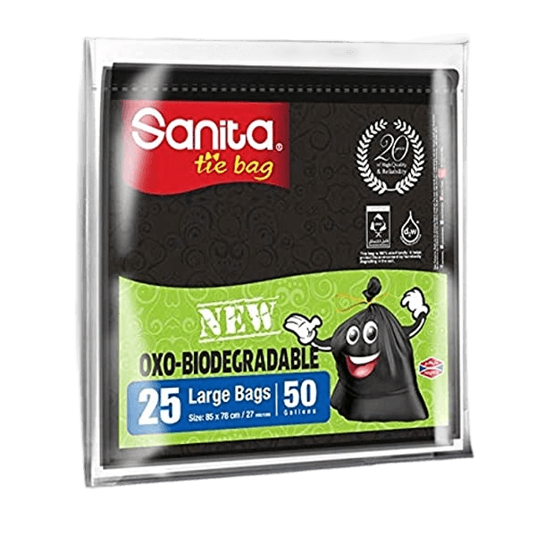 اكياس نفايات نابكو ابو ربطة 50جالون*25