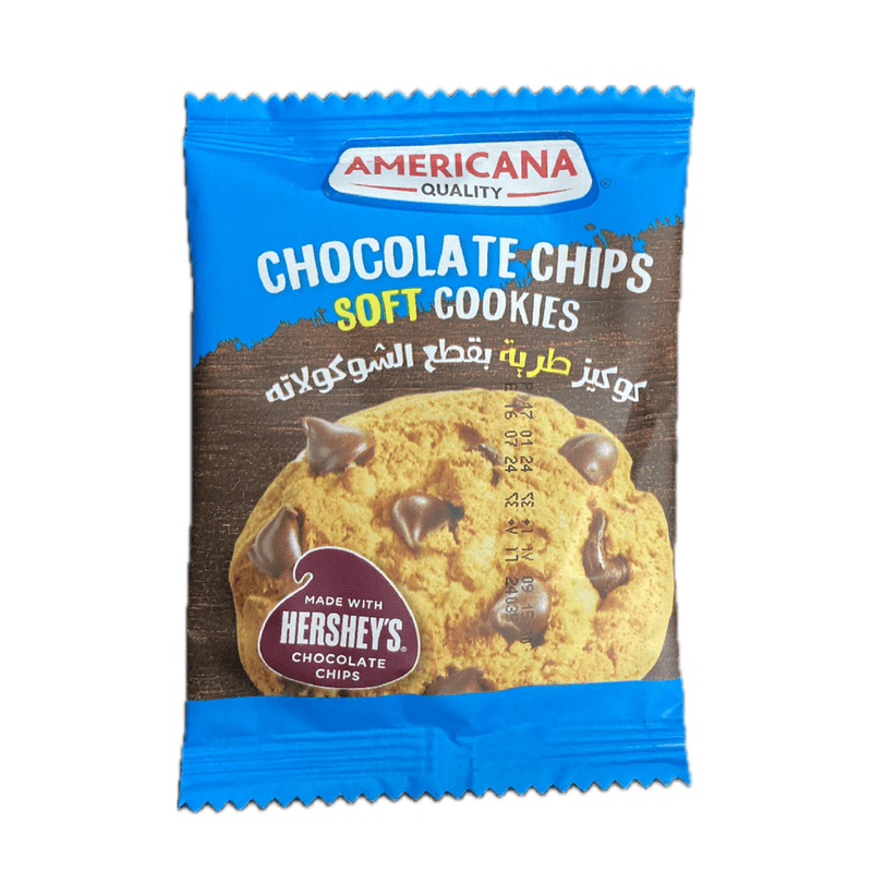 امريكانا كوكيز طرية بقطع الشوكولاتة 40جم