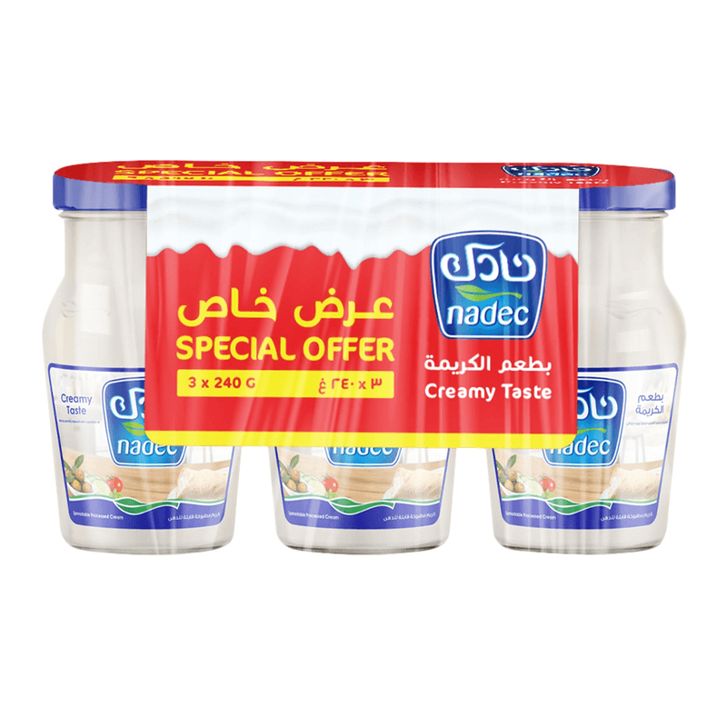 نادك جبنه كريمه3*1(3*240جم)