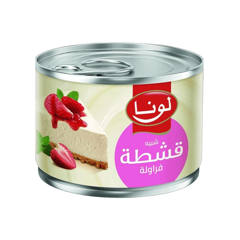 قشطة لونا فراولة 155جم