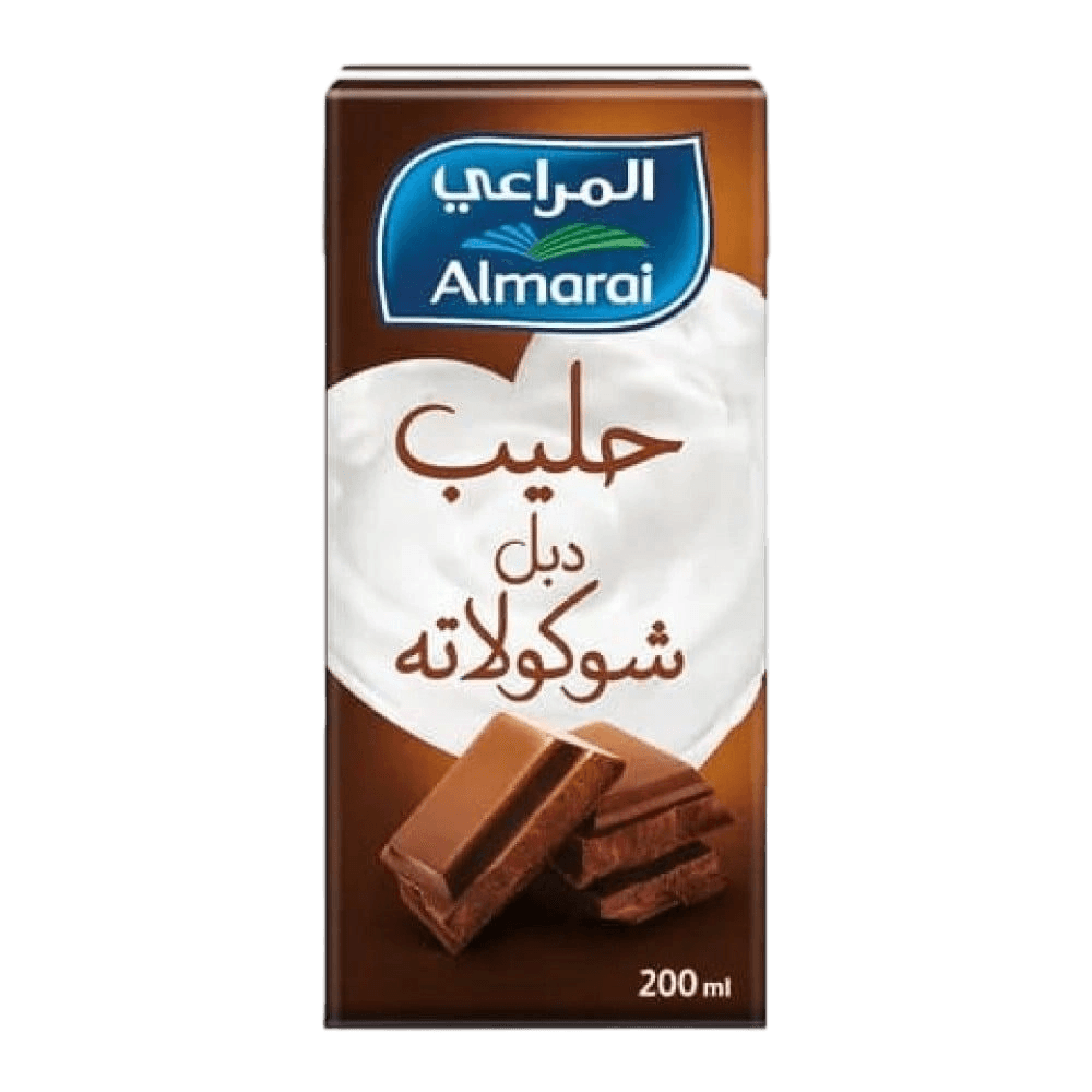 المراعي حليب دبل شوكولاتة 200مل
