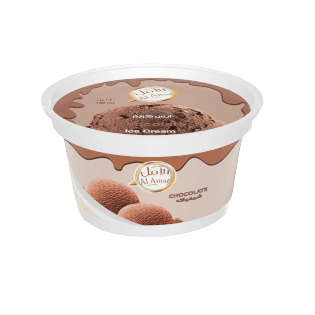 الامل ايسكريم كاسة شوكلاتة 100مل