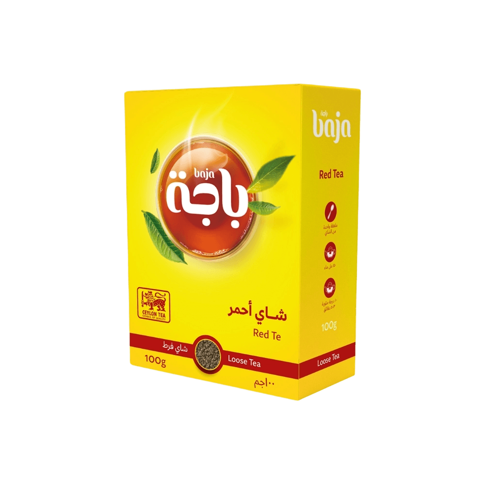 باجة شاي احمر 100فتلة