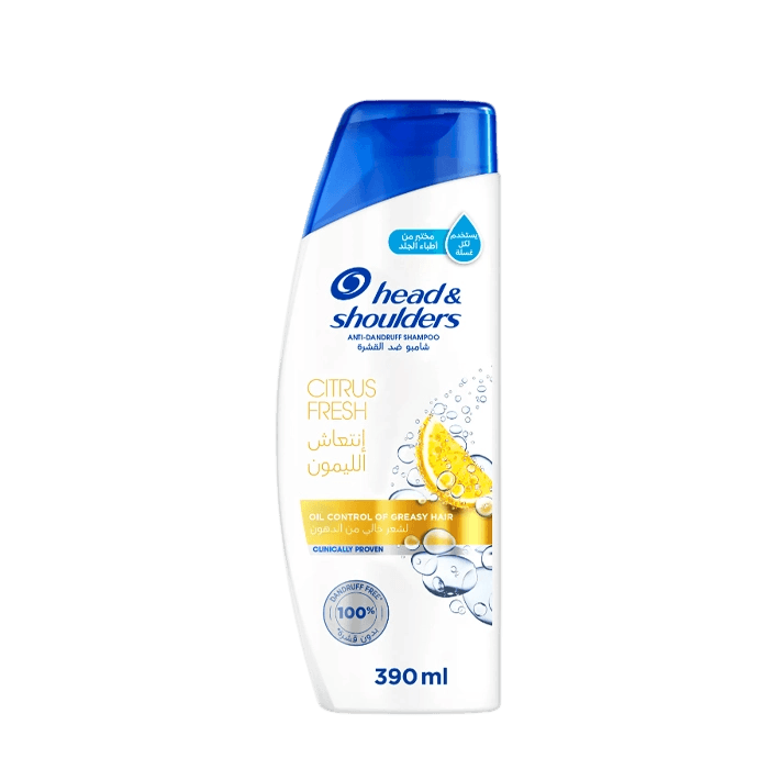 شامبو هيدشولدز إنتعاش الليمون 390مل (للشعر الذهبي)