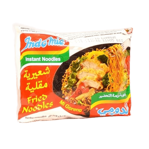 اندومي شعيريه مقلية 80جم