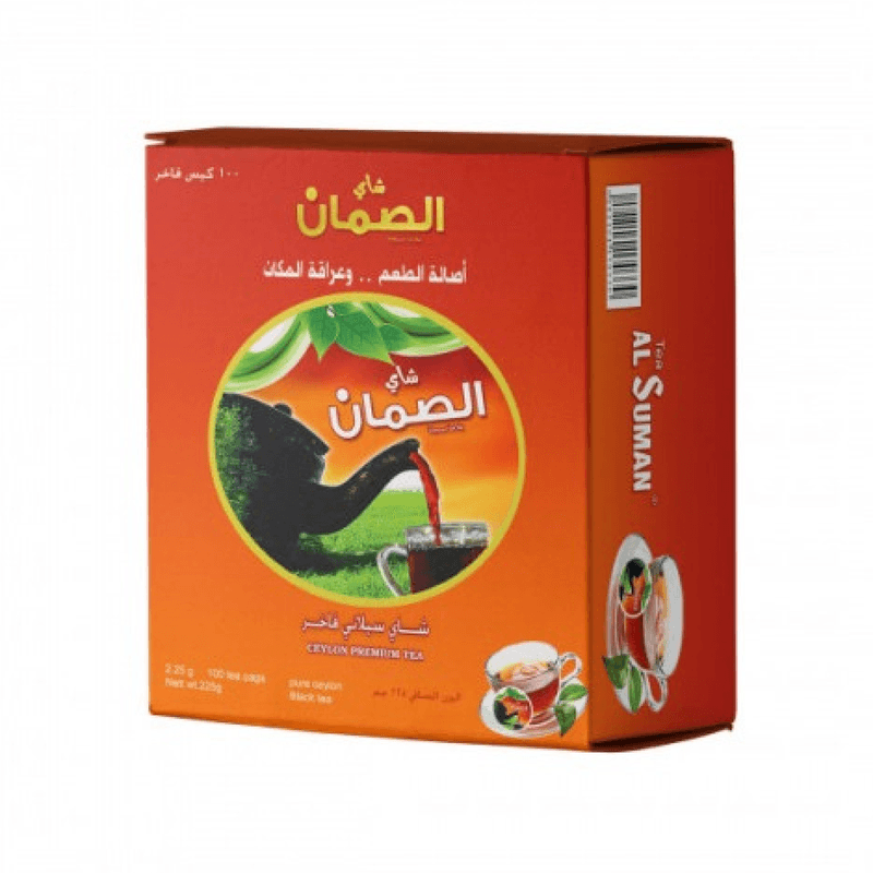 الصمان شاي سيلاني فاخر 100كيس