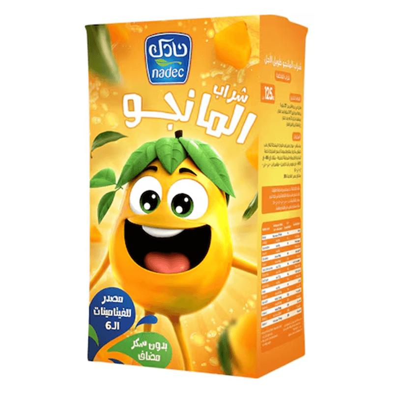 نادك شراب مانجو طويل الاجل 125مل