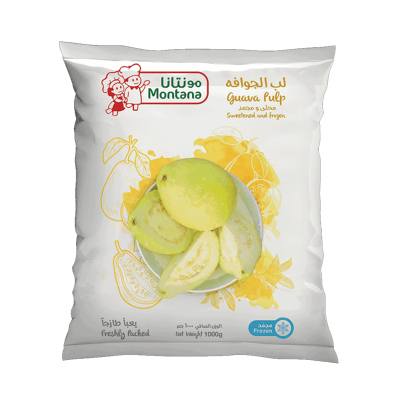 لب جوافة بدون سكر مونتانا 1000جم
