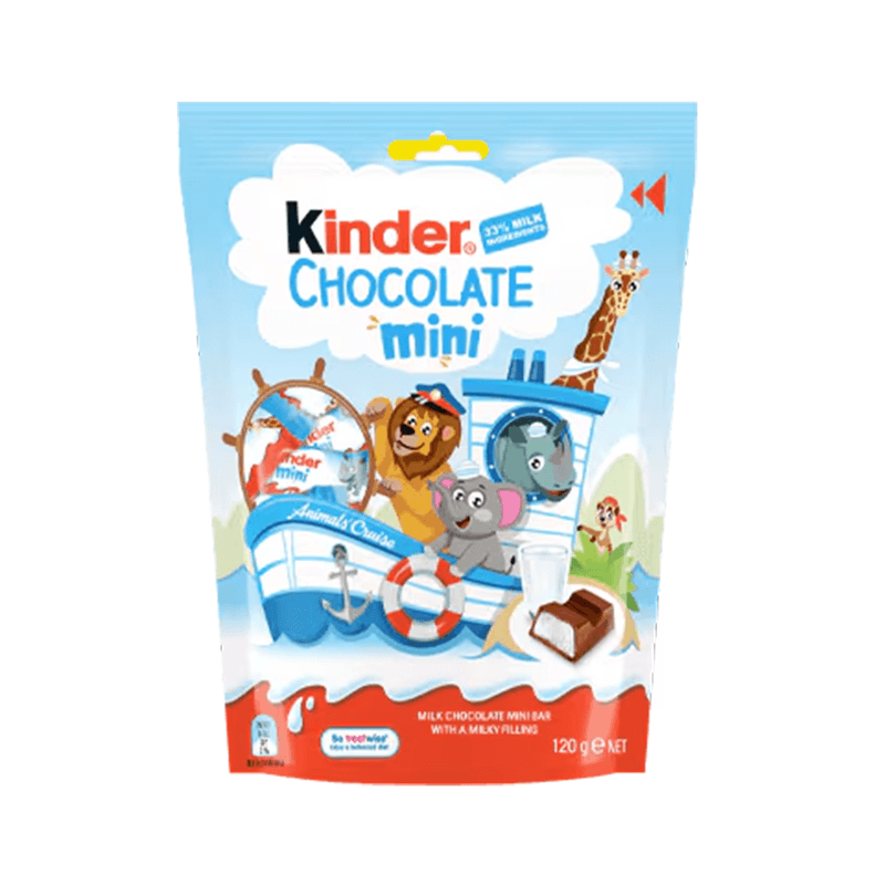 كندر شوكولاتة بالحليب ميني 120جم