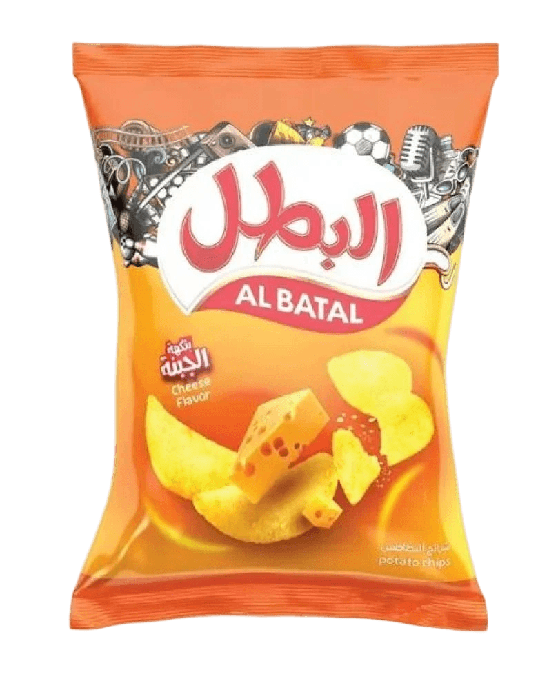 البطل رقائق بطاطس بالجبنة 110 جم