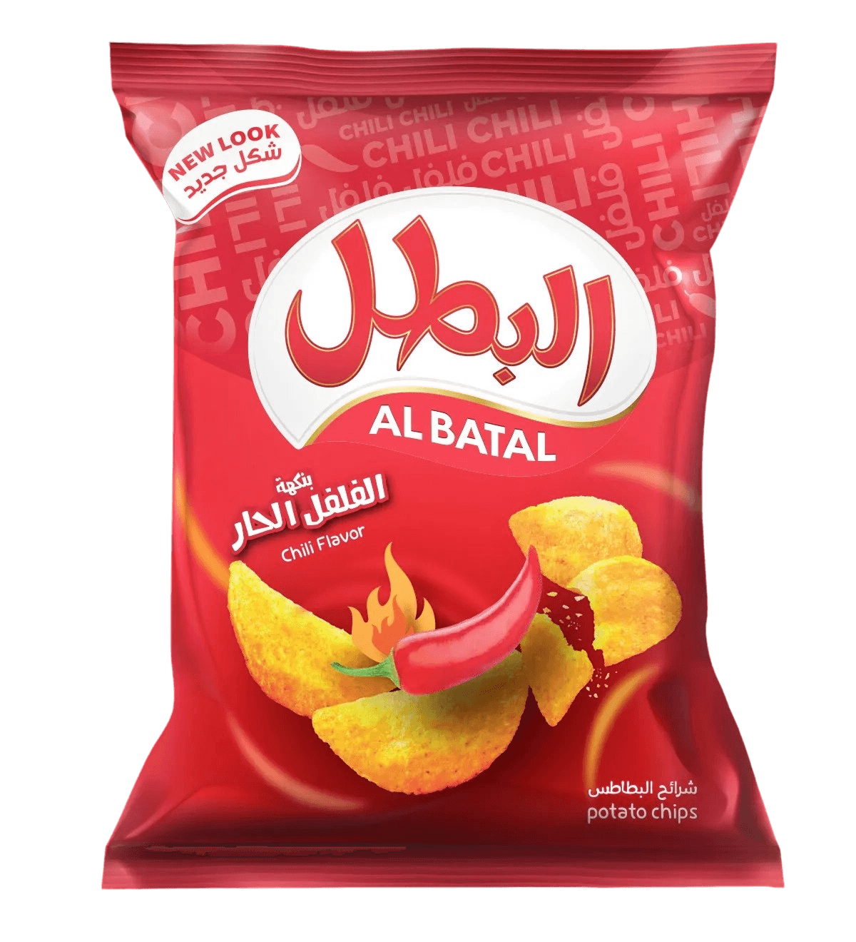 البطل بطاطس فلفل حار 110جم