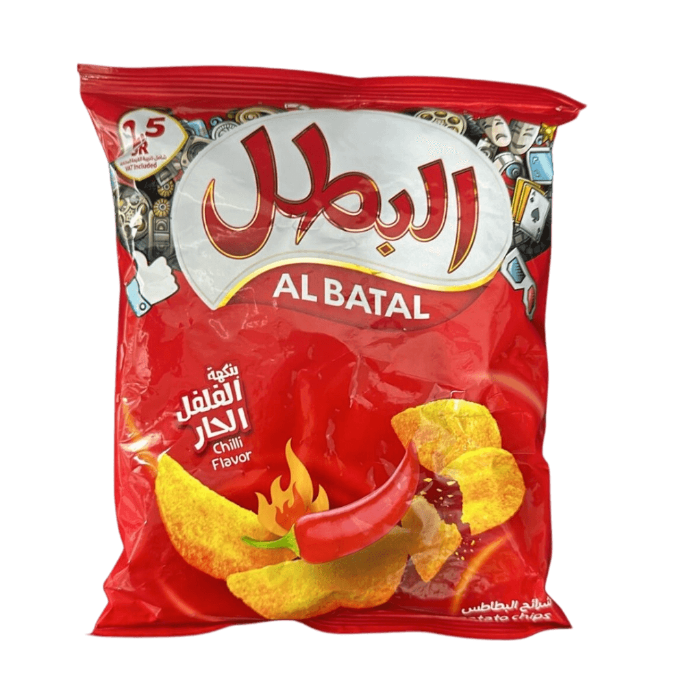 البطل بطاطس فلفل حار 65جم