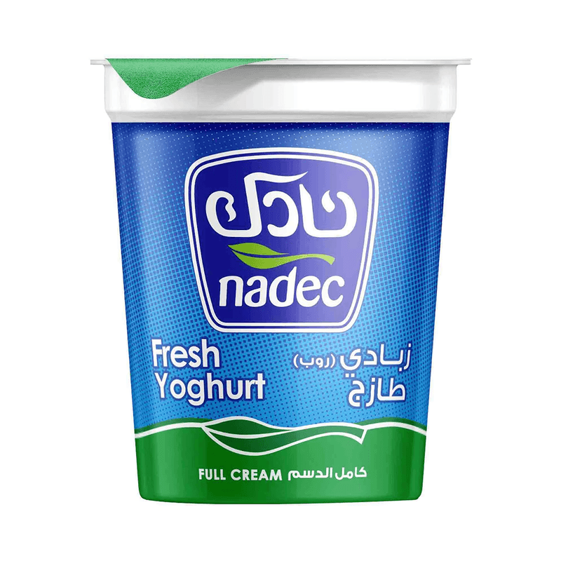 نادك زبادي كامل الدسم 400 جم