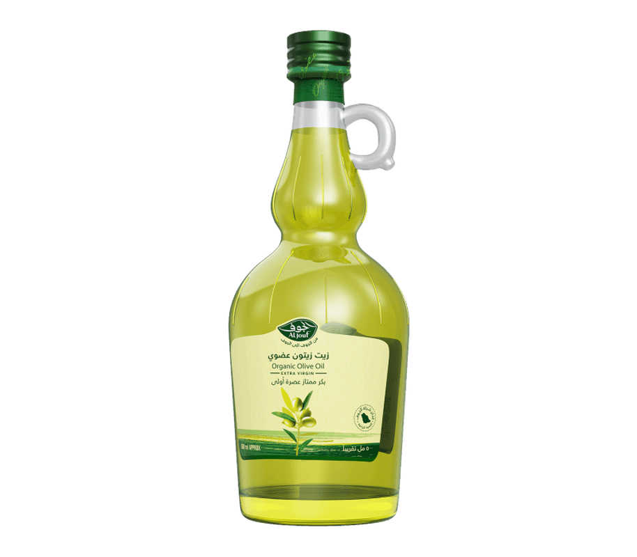الجوف زيت زيتون بكر ممتاذ عصرة أولى 500 مل تقريبا