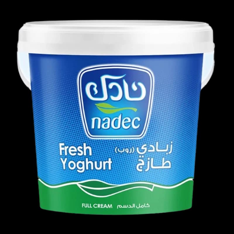 نادك زبادي كامل الدسم 2 كجم